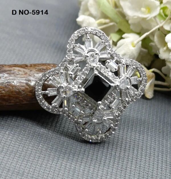 American Diamond CZ Finger Rings