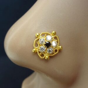 American Diamond CZ Nose Pins