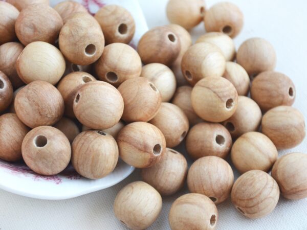 Apple Wood Beads