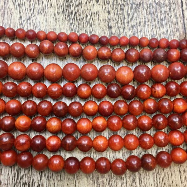 Bloodwood Beads