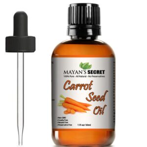 Cold Processed Carrot Seed Oil