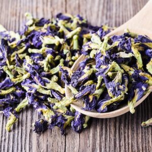 Dried Blue Pea Flower