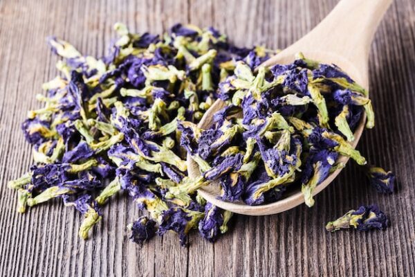 Dried Blue Pea Flower