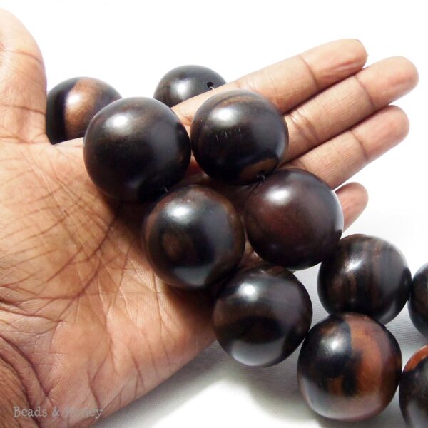 Ebony Wood Beads