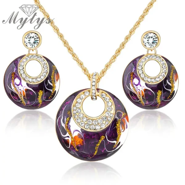 Enamel Necklace Sets