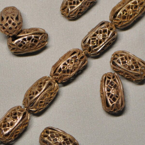 Filigree Metal Beads