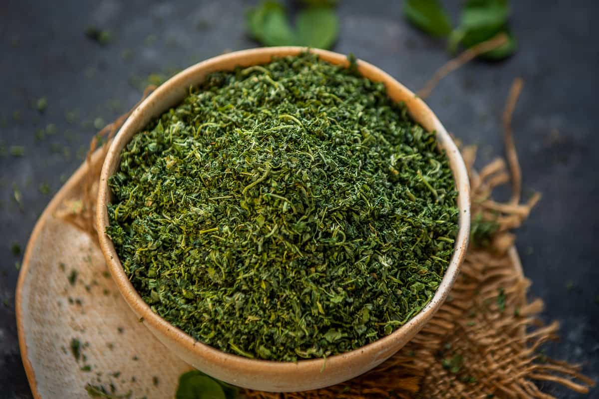 Kasuri Methi (Dried Fenugreek Leaves)