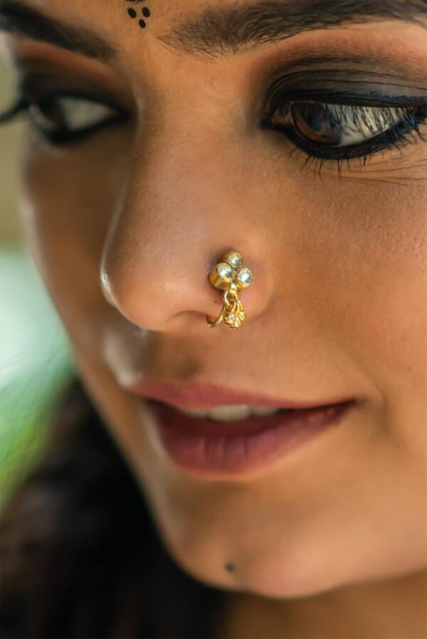 Kundan Nose Pins