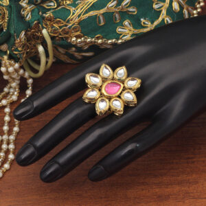 Meenakari Finger Rings
