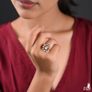 Oxidized Finger Rings