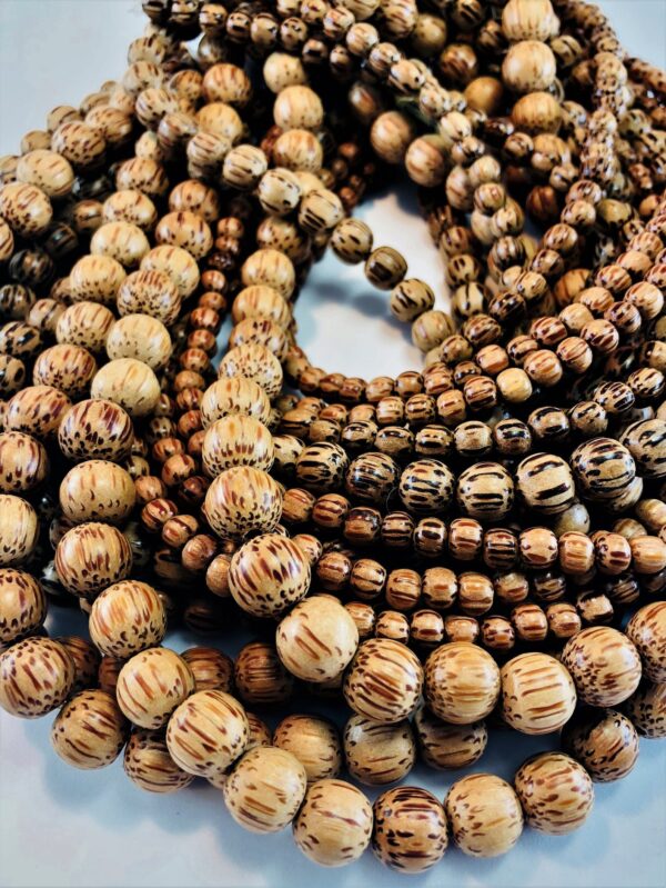 Palm Wood Beads