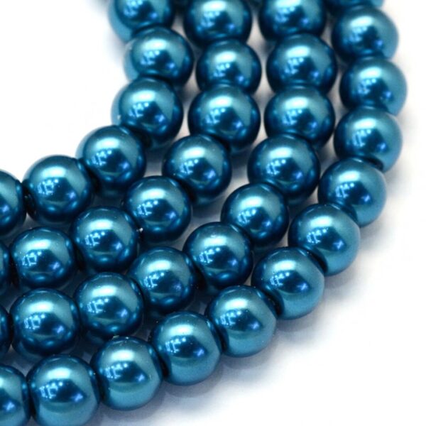 Peacock Green Pearl Beads