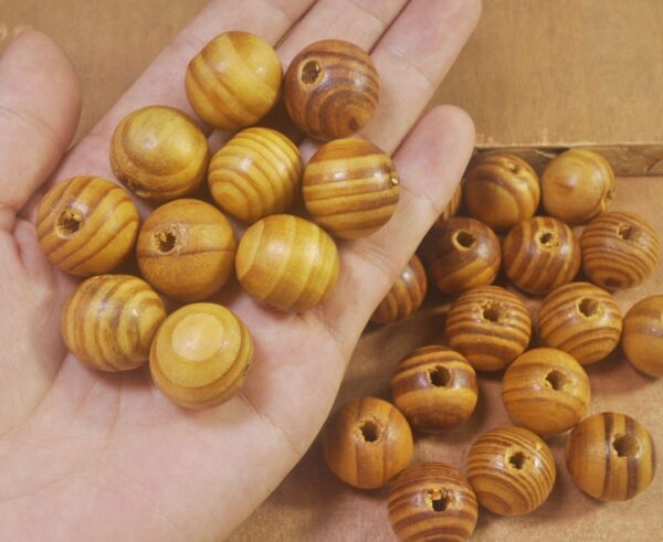 Pine Wood Beads