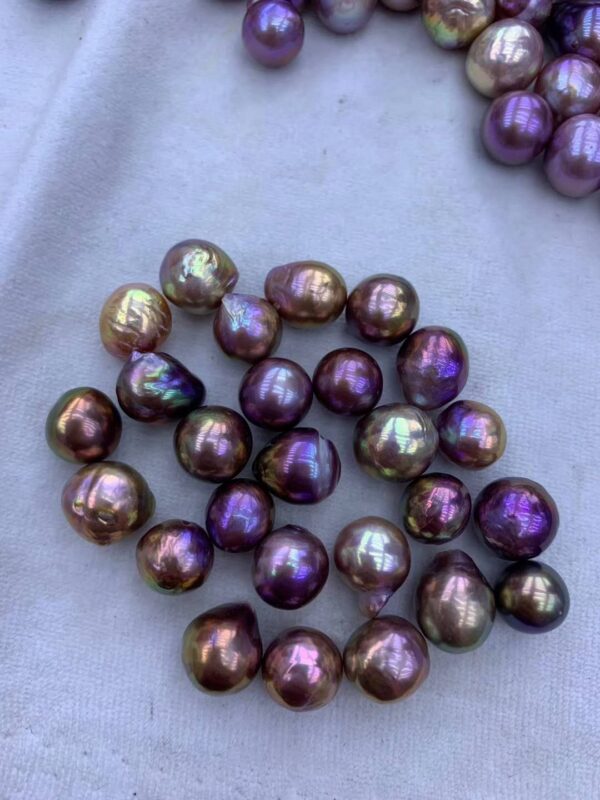 Purple Freshwater Pearl Beads