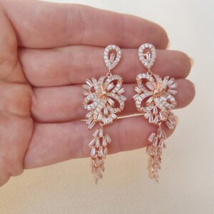 Rose Gold Earrings