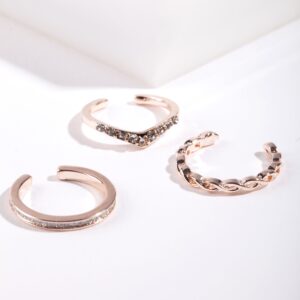 Rose Gold Toe Rings