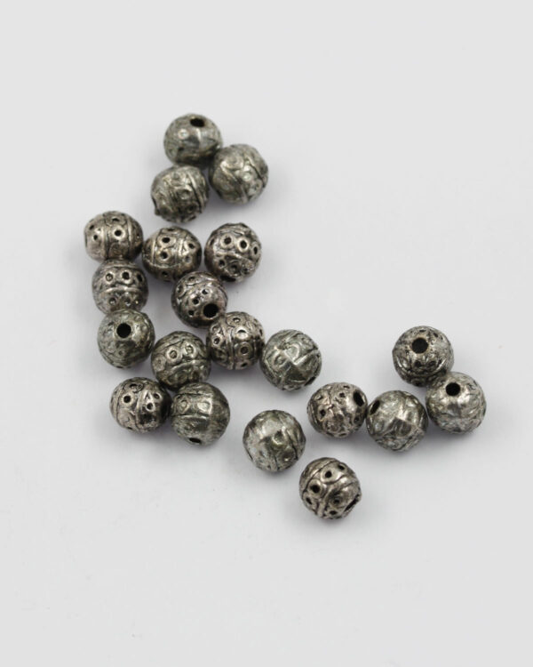 Round Metal Beads