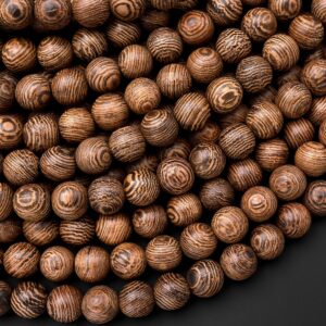 Wenge Wood Beads