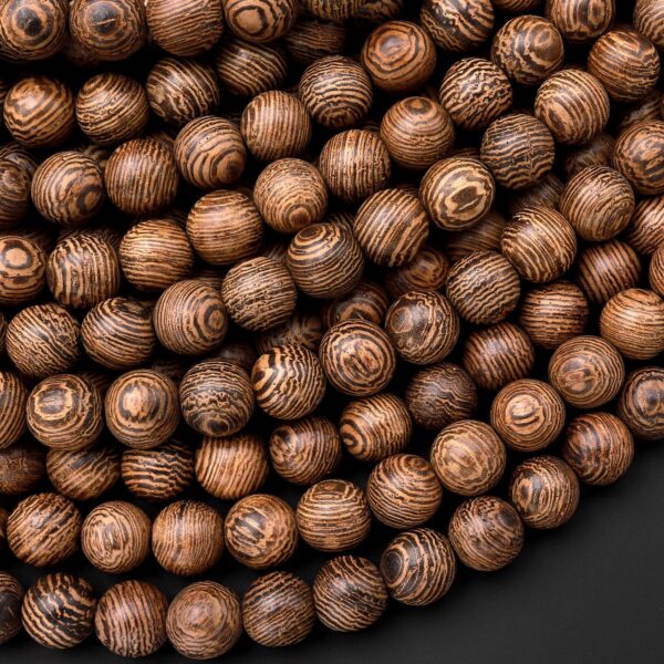 Wenge Wood Beads