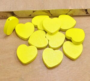 Yellowheart Wood Beads
